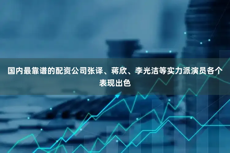国内最靠谱的配资公司张译、蒋欣、李光洁等实力派演员各个表现出色